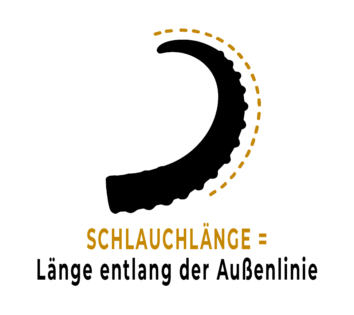 Ziegenbock heim. klein (1) - 50cm Schlauchlänge