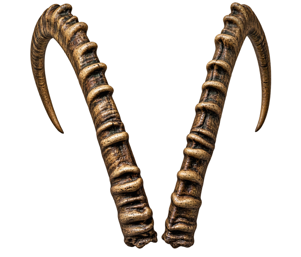 Nubischer Steinbock 3 - 95cm Schlauchlänge
