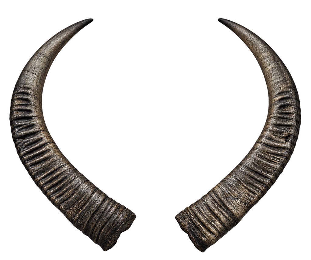 Afrikanischer Wasserbüffel 2 - 60cm Schlauchlänge